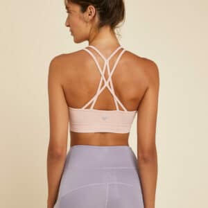 KIMJALY Bustier dynamisches Yoga - rosa