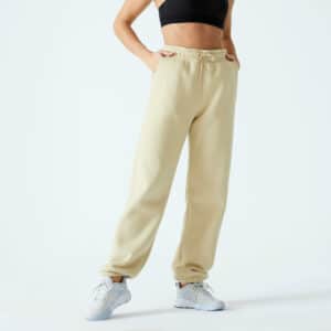 Domyos Jogginghose Damen Loose - 520 beige