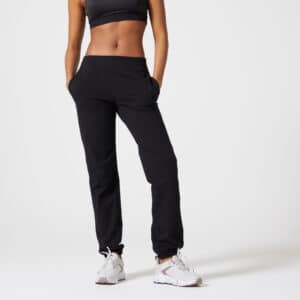 Domyos Jogginghose Damen Regular - 100 schwarz