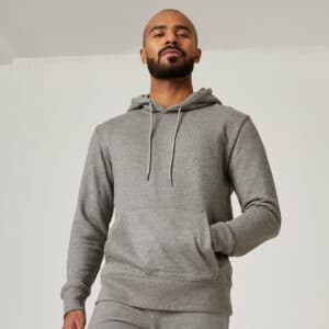 Domyos Kapuzenpullover Herren - 500 Essentials grau