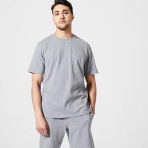 Domyos T-Shirt Herren - 500 Essentials grau