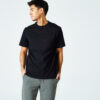 Domyos T-Shirt Herren - 500 Essentials schwarz