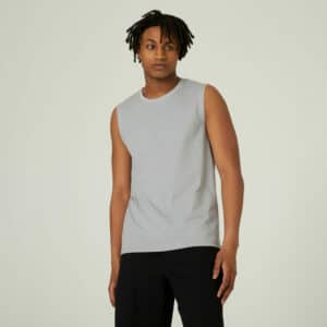 Domyos Tank Top Herren - 500 grau